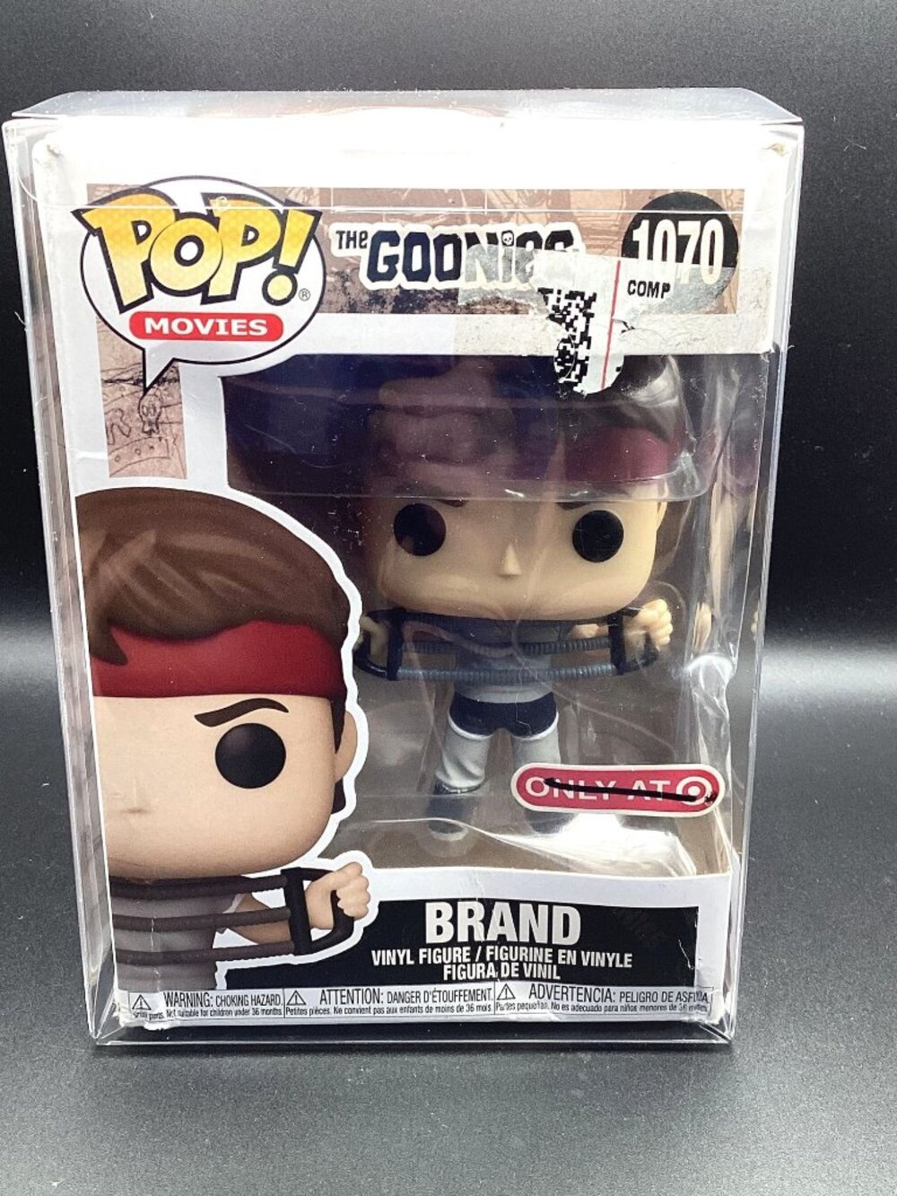 Funko Pop! Vinyl The Goonies Brand #1070 Target Exclusive w/ Protector New Item!